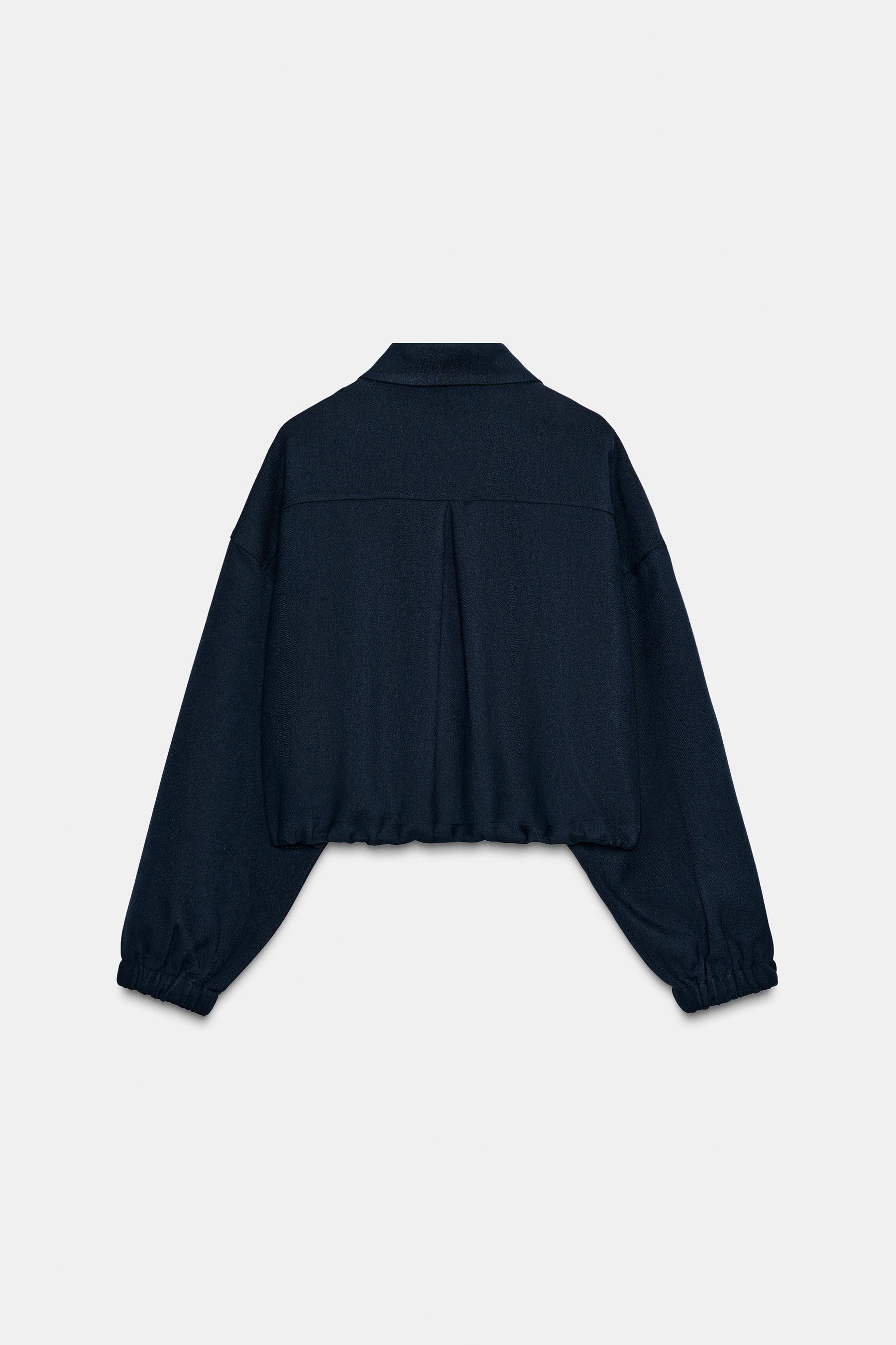 SHORT BALLOON BOMBER JACKET - Image 7