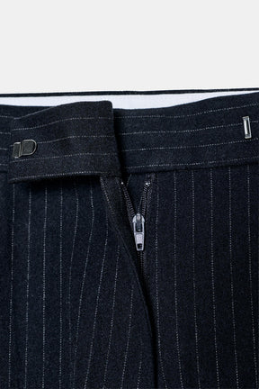 Wide-Leg High-Waist Trousers