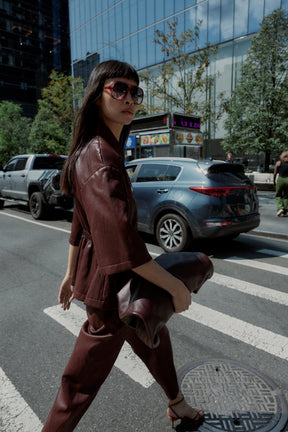 FAUX LEATHER JACKET - Image 4