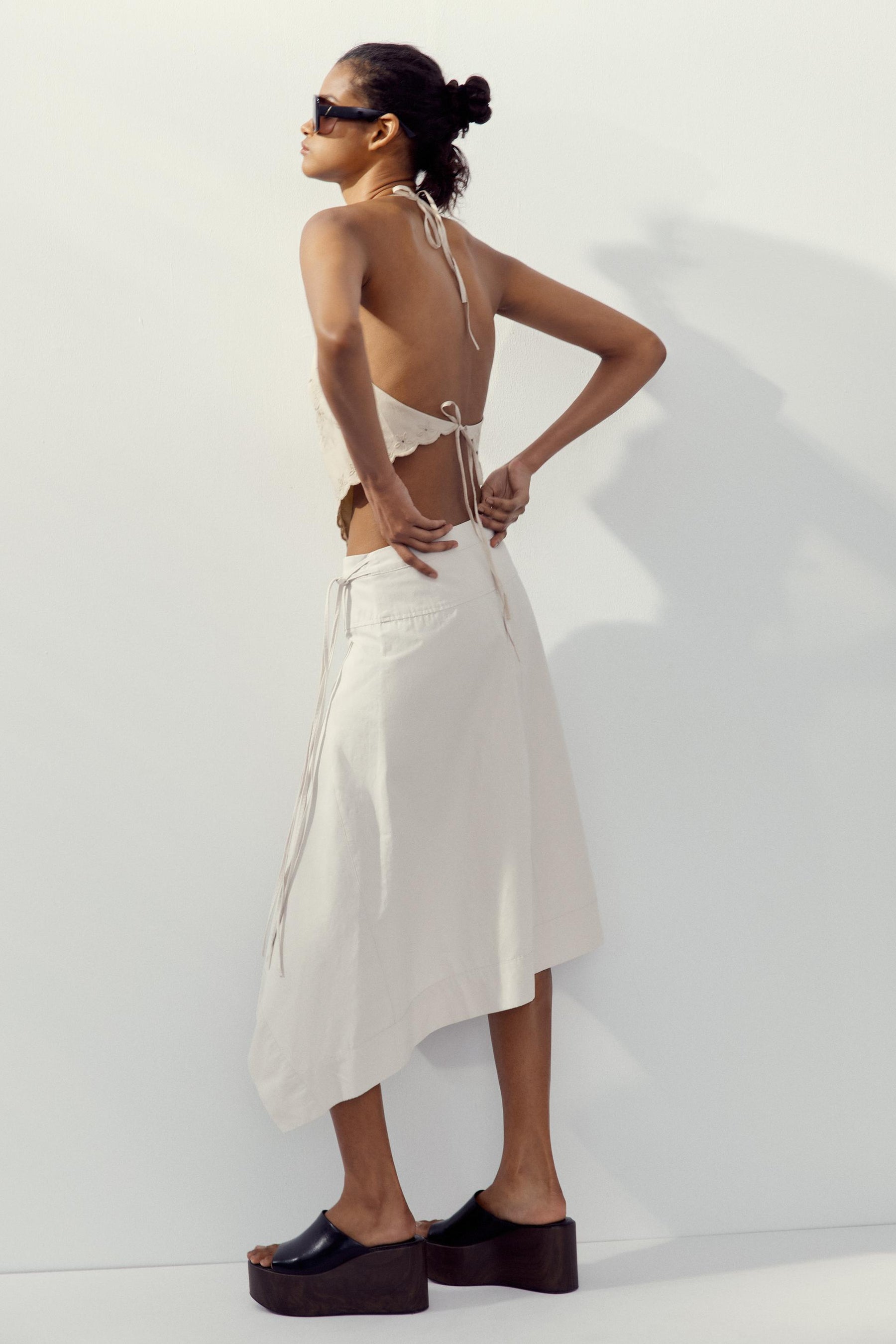 Sarong-style Skirt