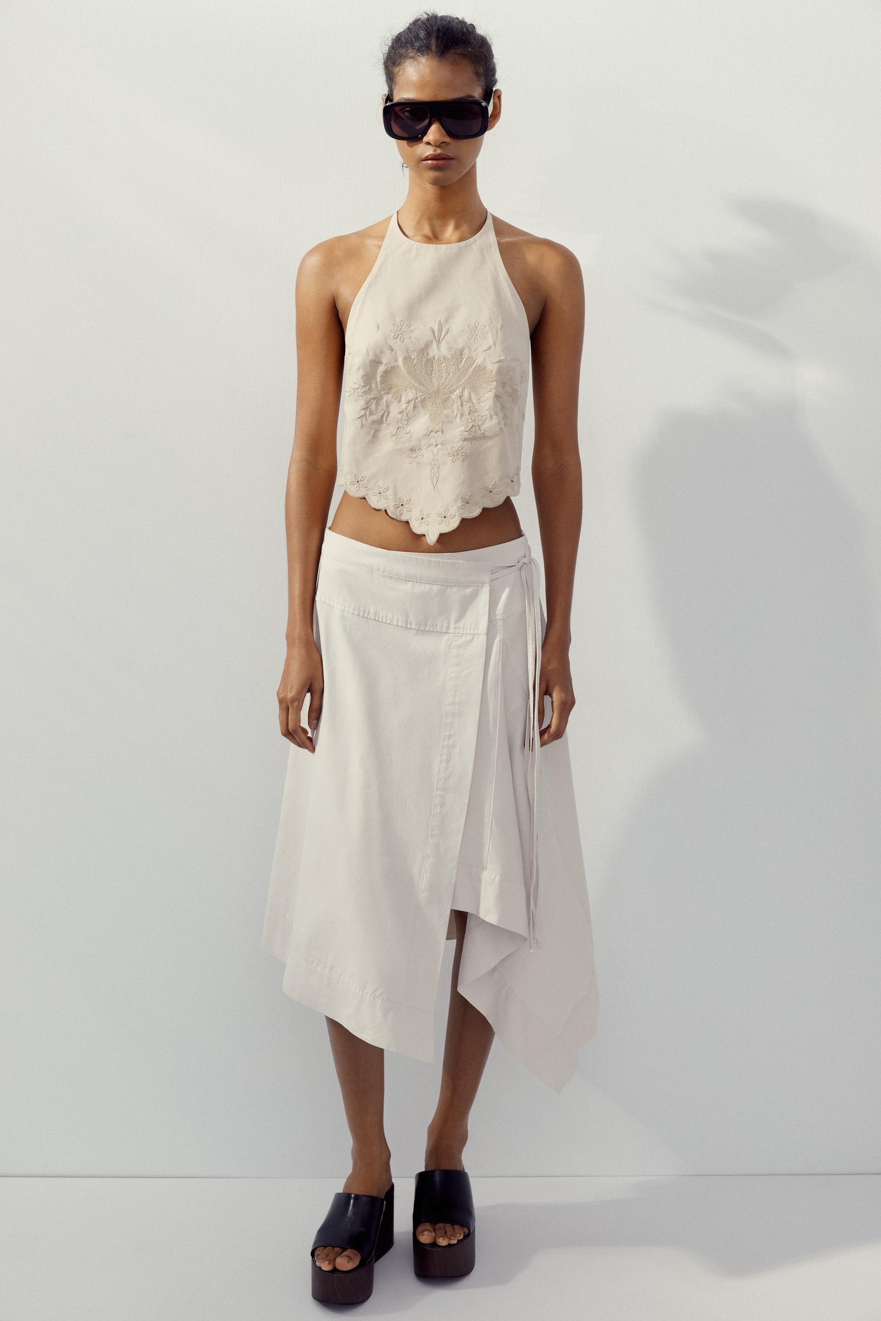 Sarong-style Skirt