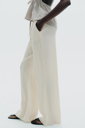 Textured Trousers