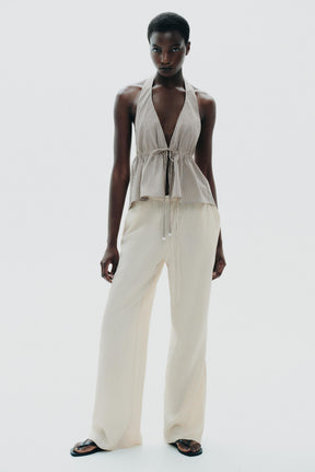Textured Trousers