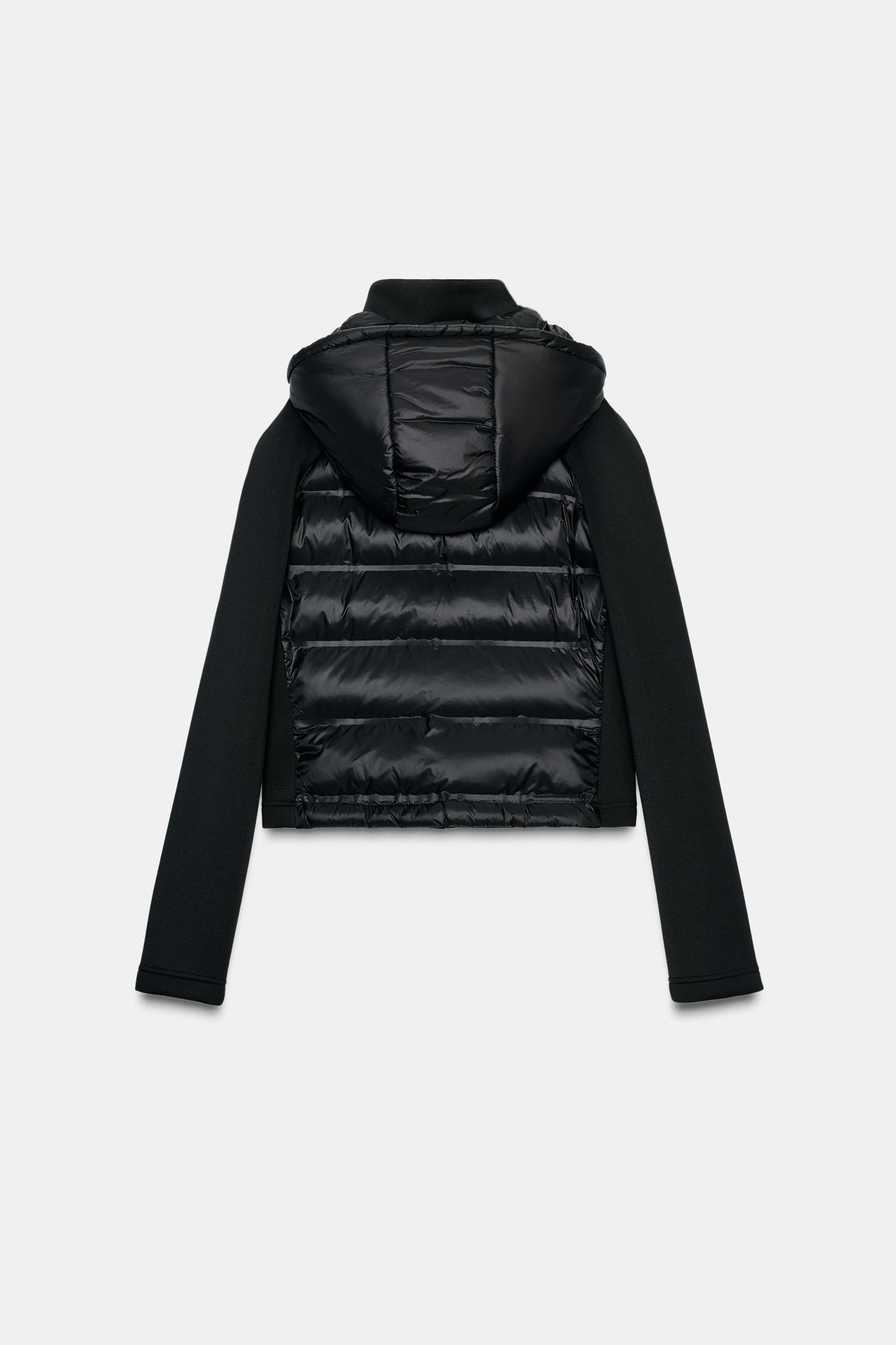 Gesteppte Jacke mit abnehmbarer Kapuze