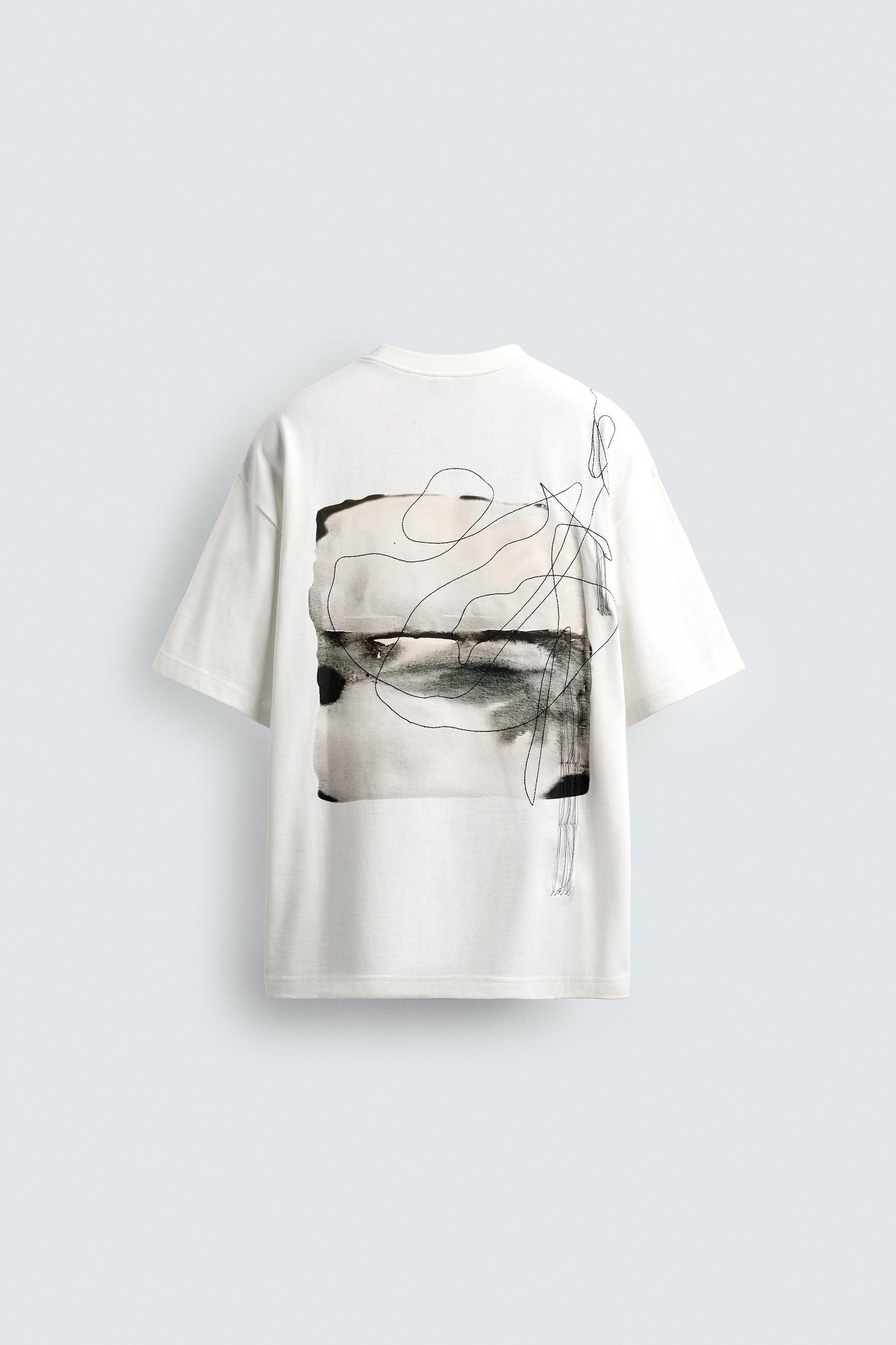 T-SHIRT WITH PHOTOGRAPHIC PRINT AND EMBROIDERY - Image 8