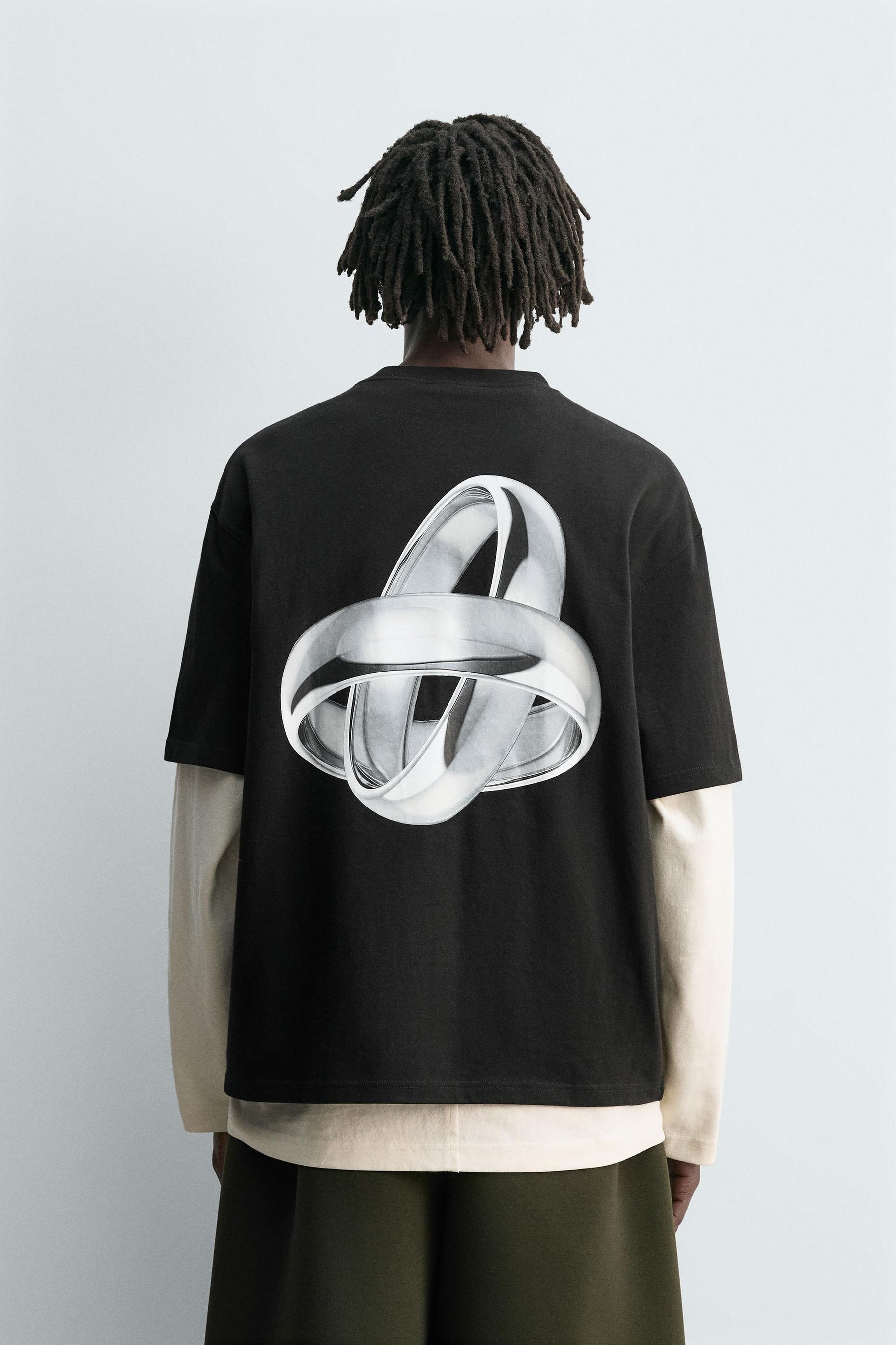 RING PRINT T-SHIRT - Image 3