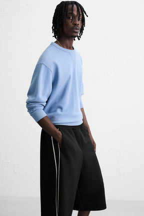 TECHNICAL STRIPE BERMUDA SHORTS - Image 5
