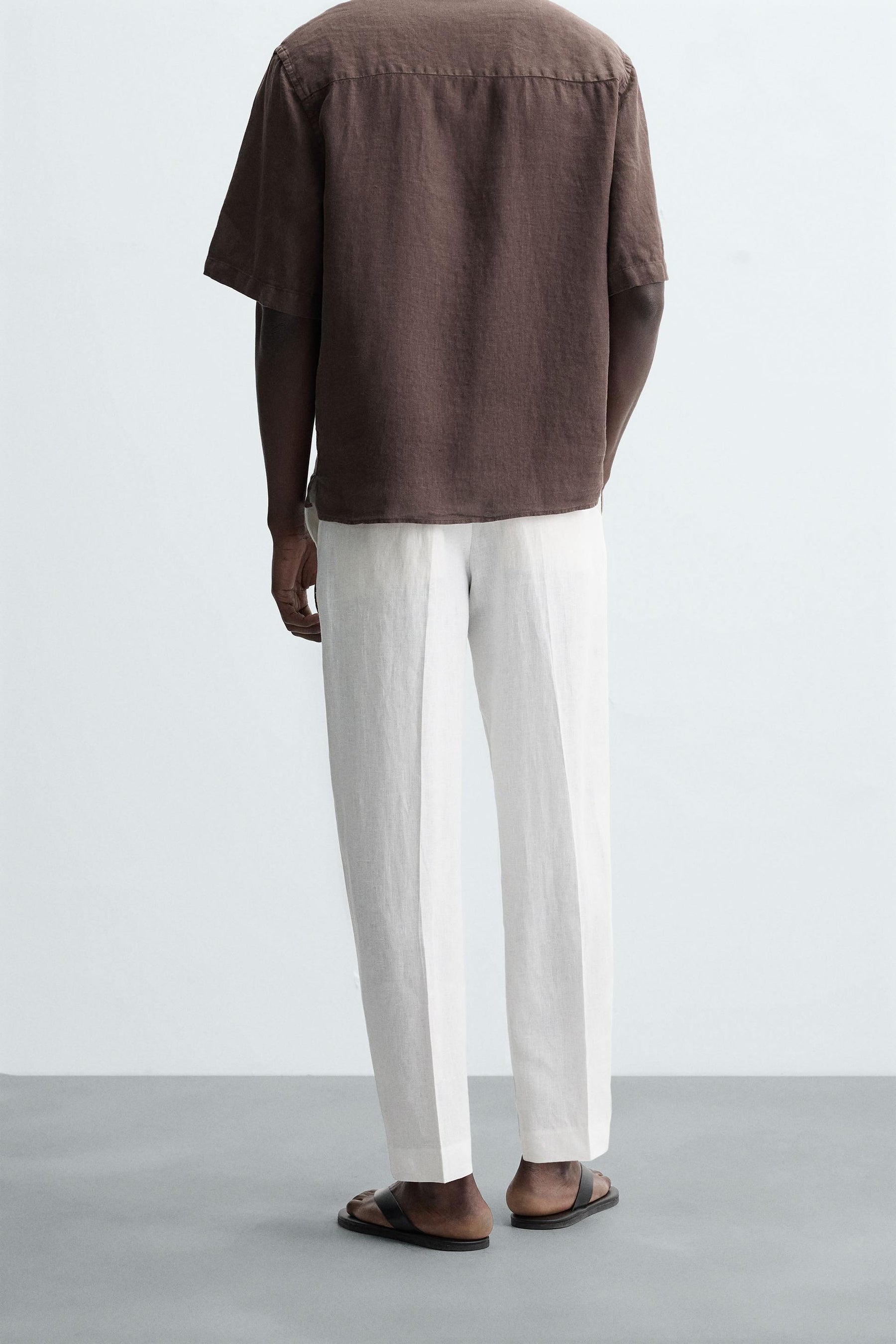 100% LINEN TROUSERS - Image 3
