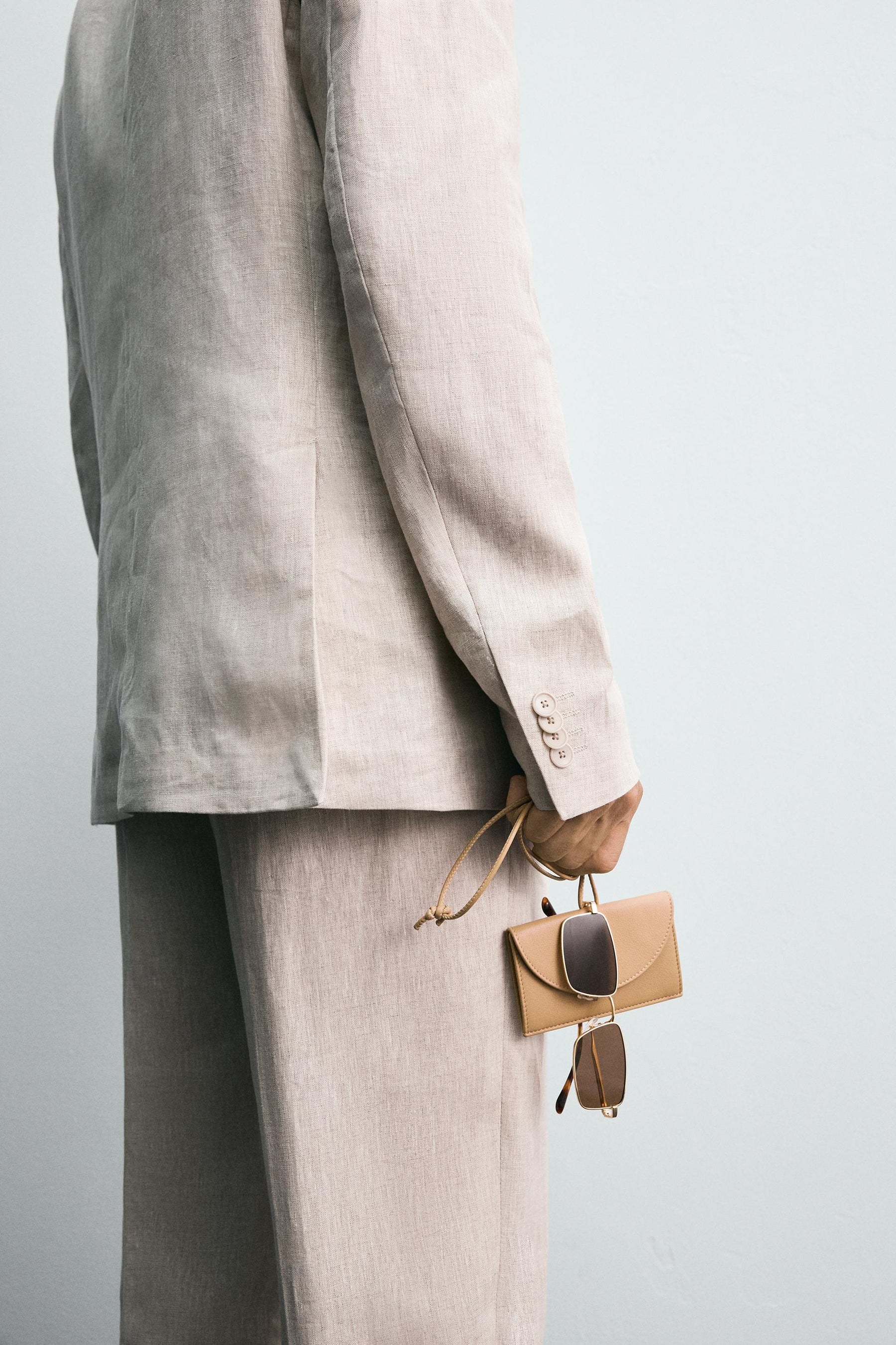 100% LINEN SUIT BLAZER - Image 6