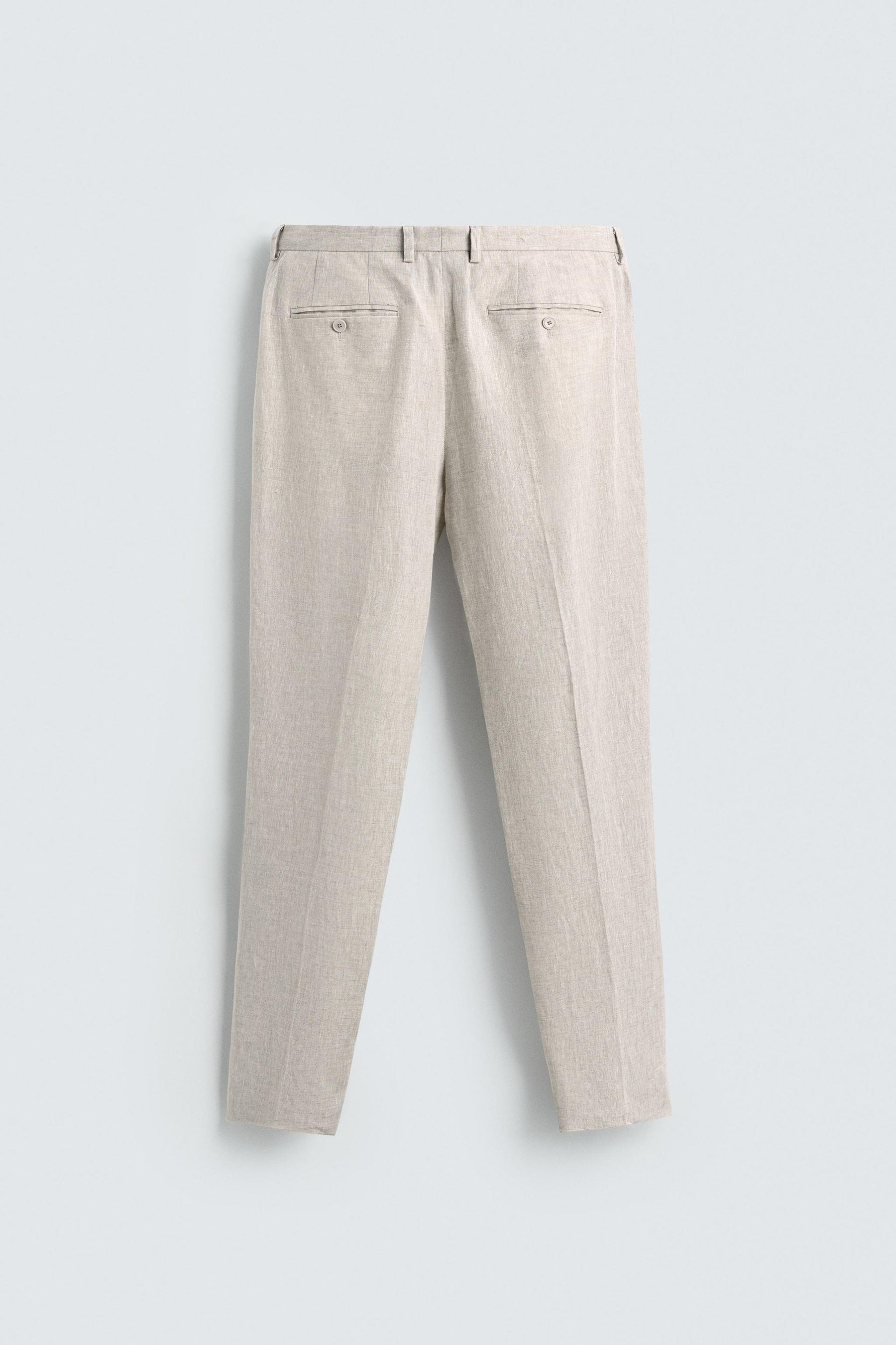 100% LINEN SUIT TROUSERS - Image 8