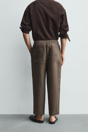 Relaxed Linen Trousers