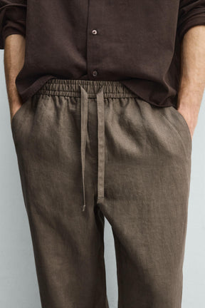 Relaxed Linen Pants