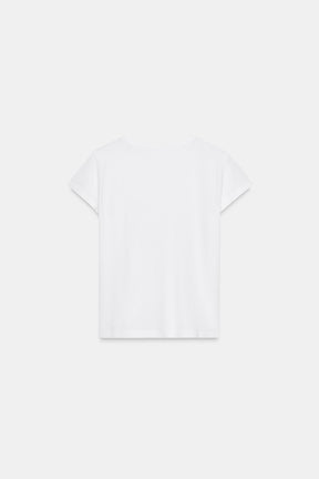 WASHED T-SHIRT WITH POCKET