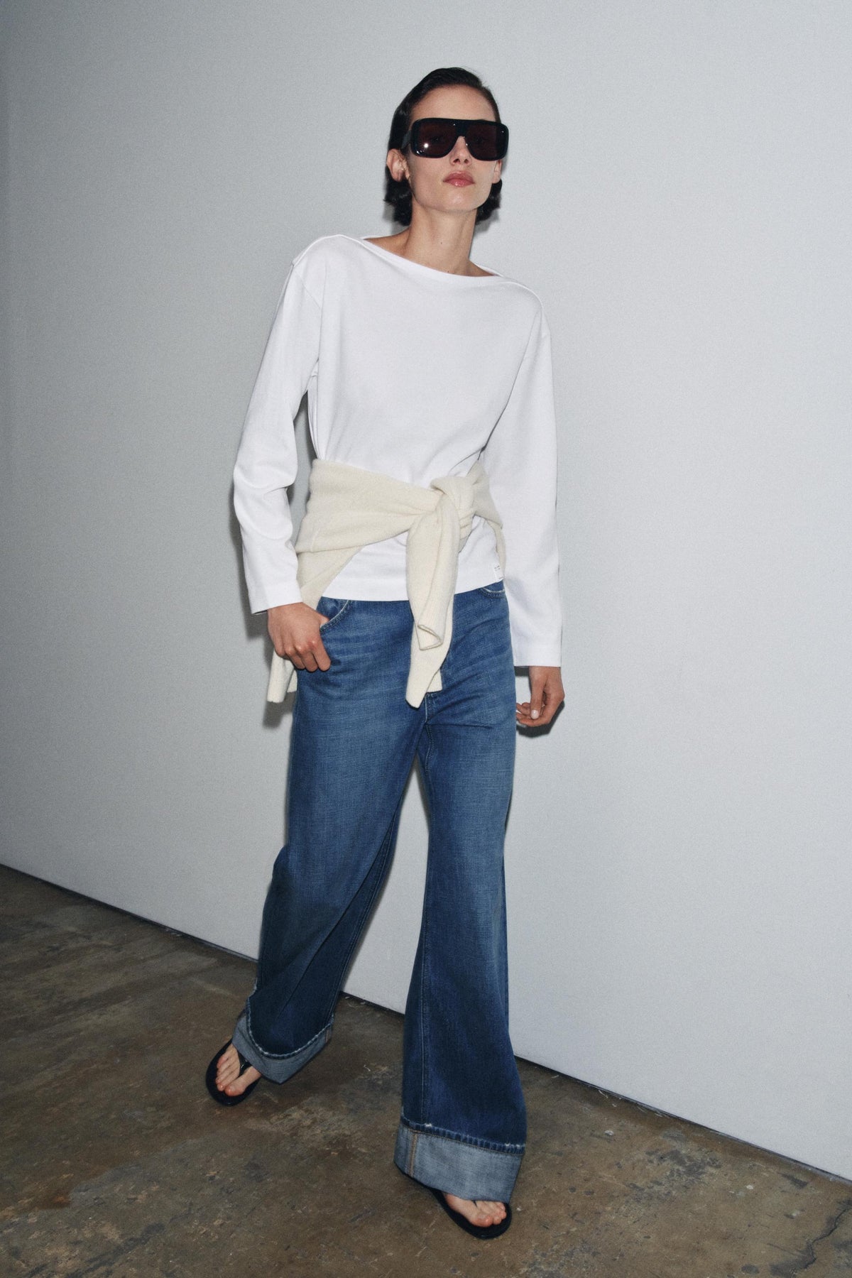 BOAT NECK T-SHIRT