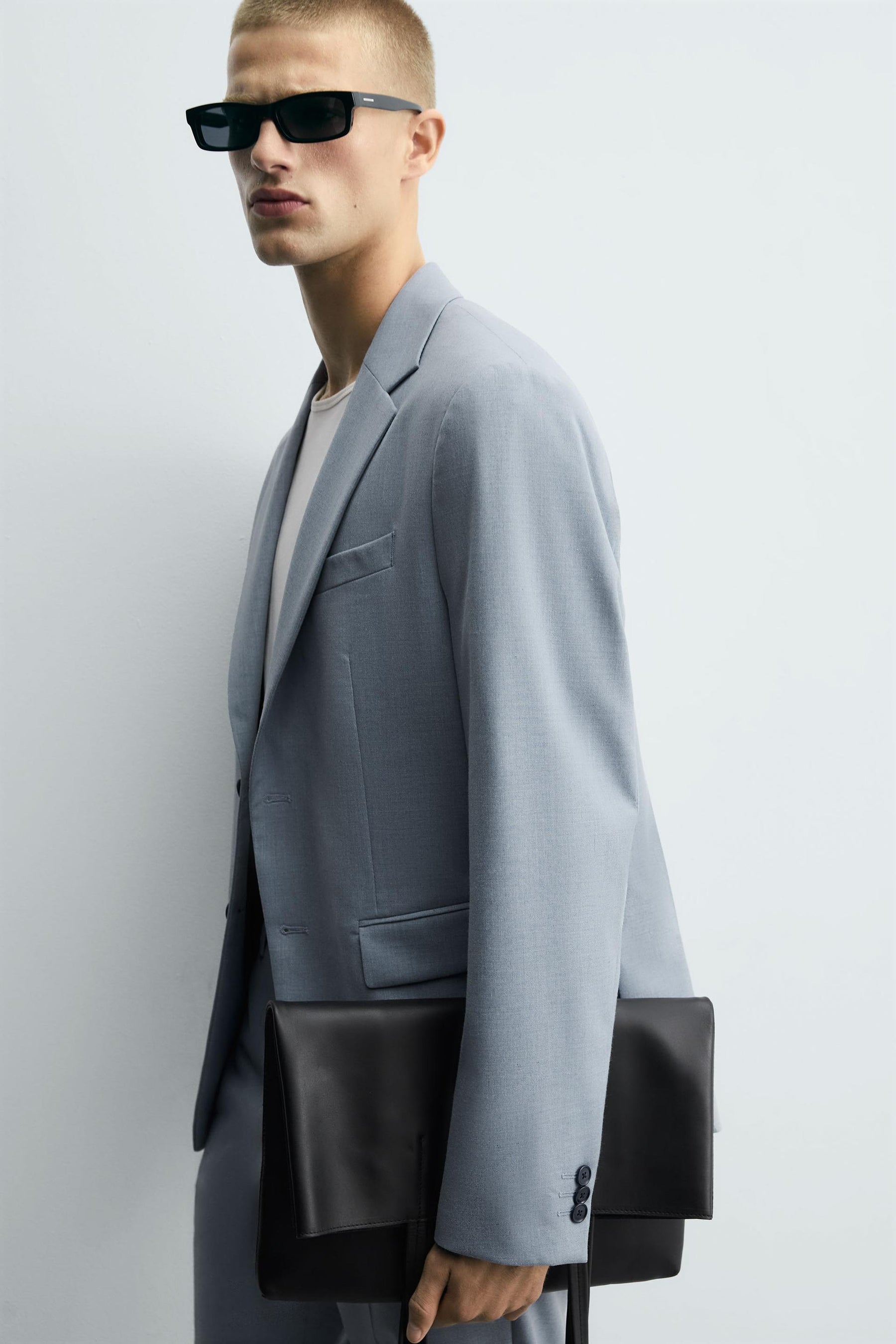 SLIM FIT SUIT BLAZER - Image 5