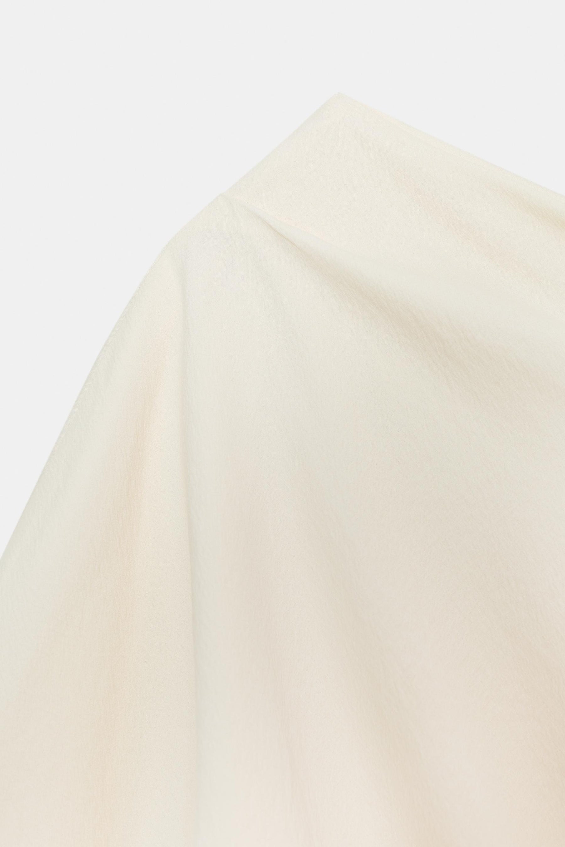 Asymmetric Draped Fashion Blouse