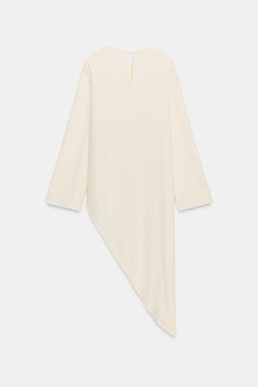 Asymmetrische, fließende Bluse