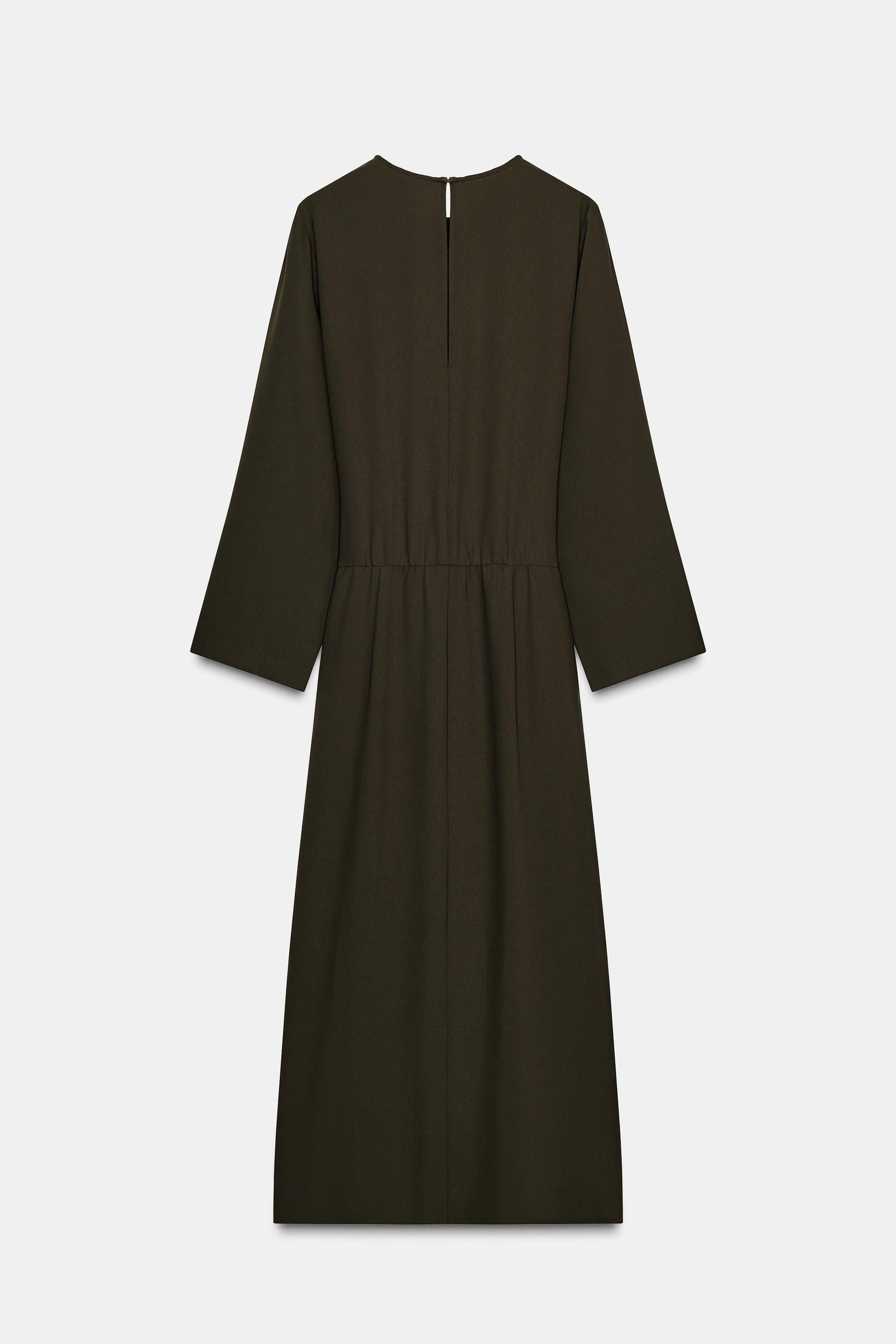 ZW COLLECTION PLEATED MIDI DRESS - Image 7