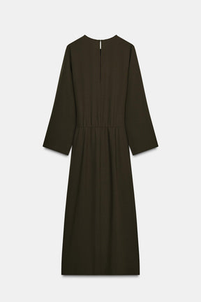 ZW COLLECTION PLEATED MIDI DRESS - Image 7