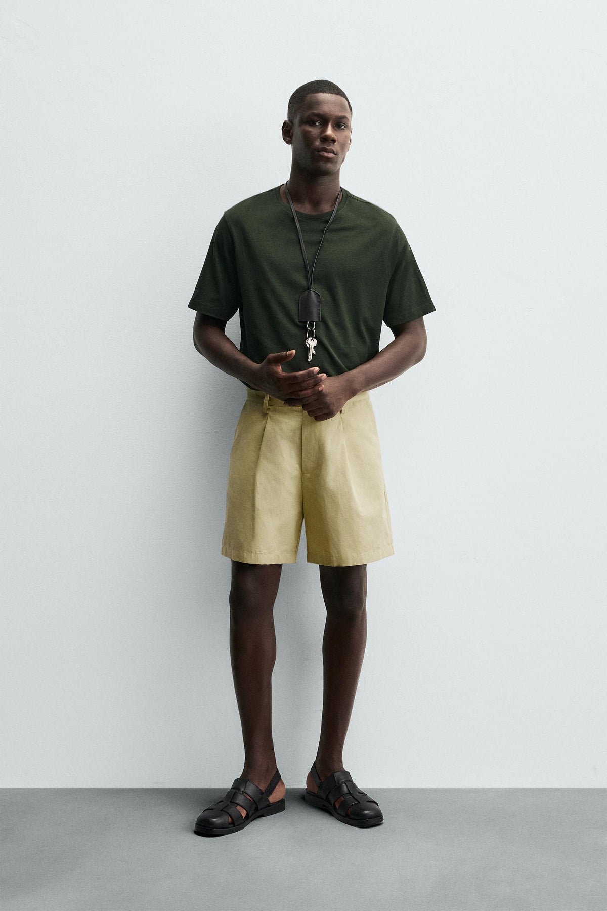 T-Shirt mit mercerisierter Oberfläche