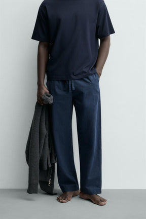 COMBINED STRIPED PYJAMA SET - Image 4