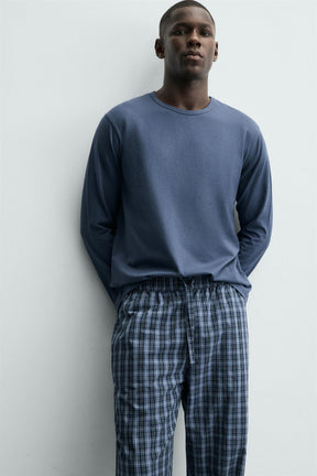 CHECKED COMBINED PYJAMA SET - Image 7