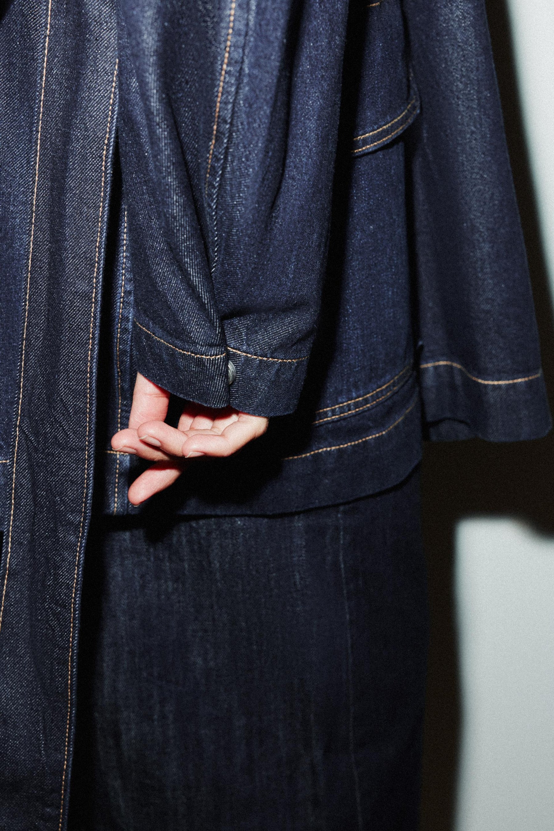 Kurze Jeansjacke
