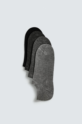 PACK OF 4 NO-SHOW SOCKS - Image 1