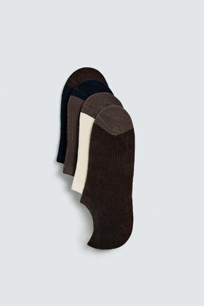 PACK OF 4 NO-SHOW SOCKS - Image 1