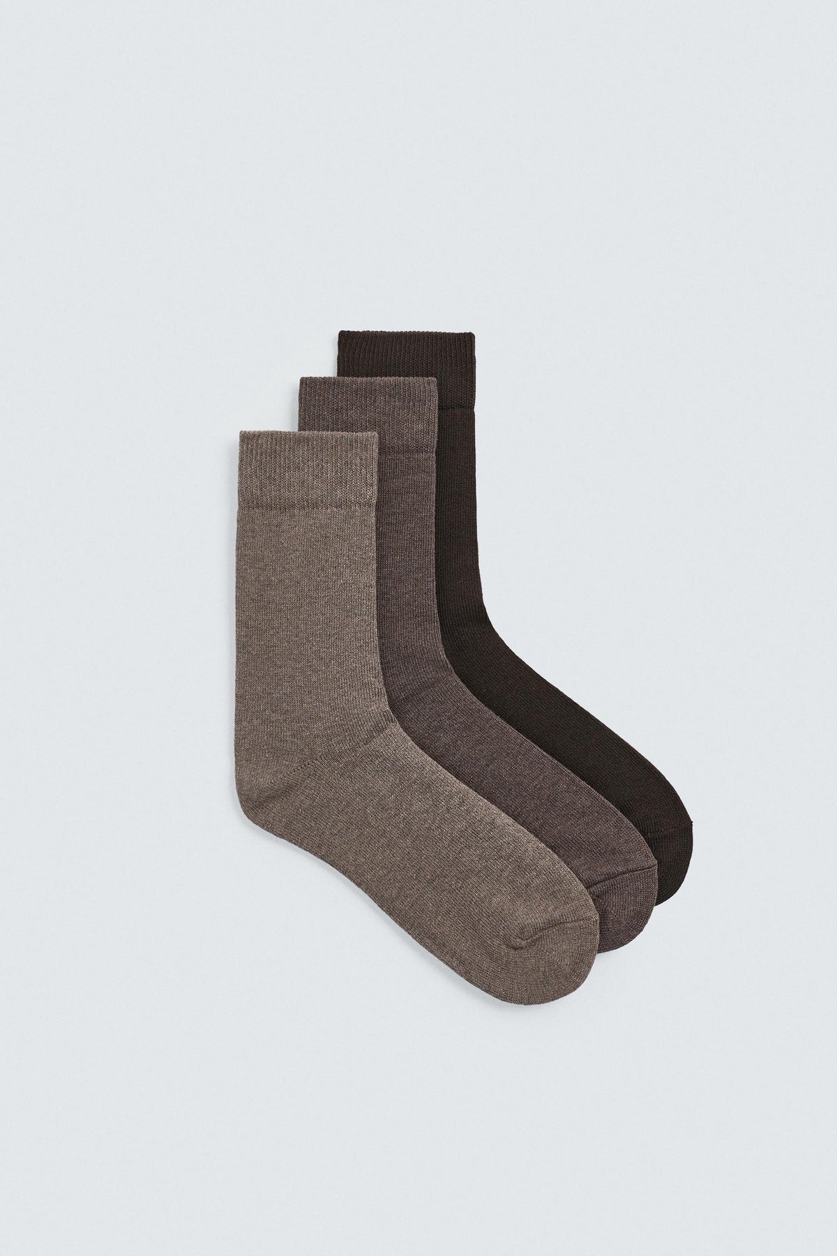 Textured Socks Three-Pack