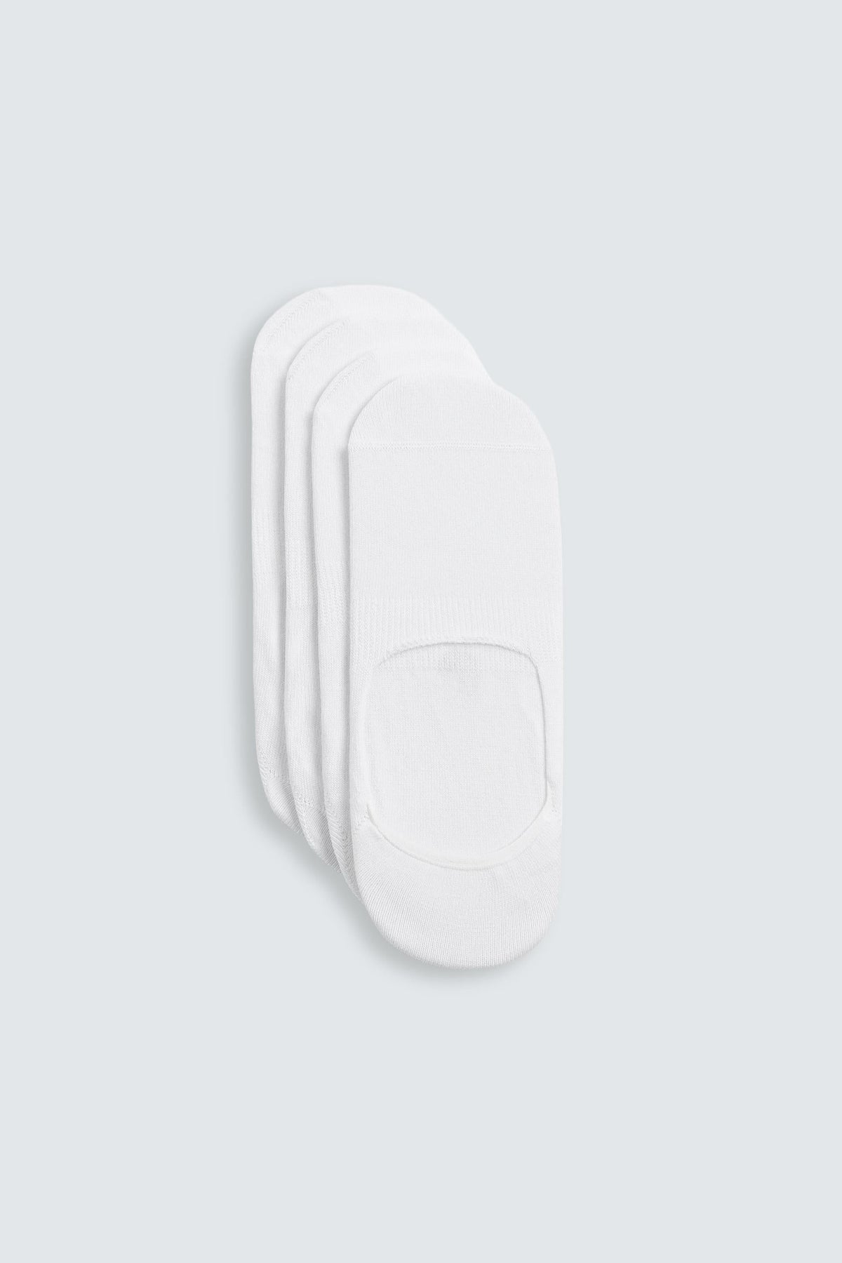 BASIC PACK OF 4 NO-SHOW SOCKS - Image 1