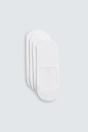 BASIC PACK OF 4 NO-SHOW SOCKS - Image 1