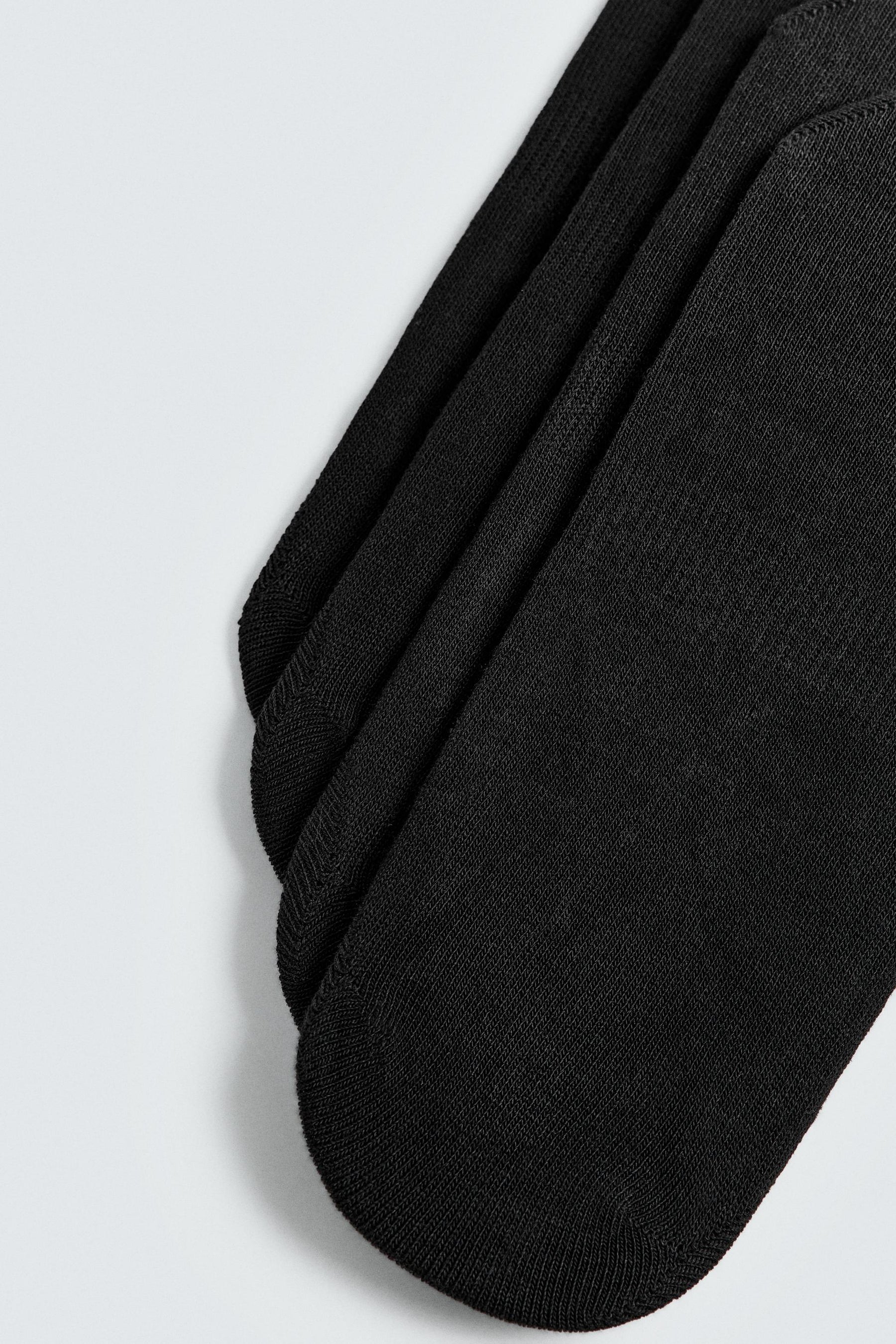 BASIC PACK OF 4 NO-SHOW SOCKS - Image 2