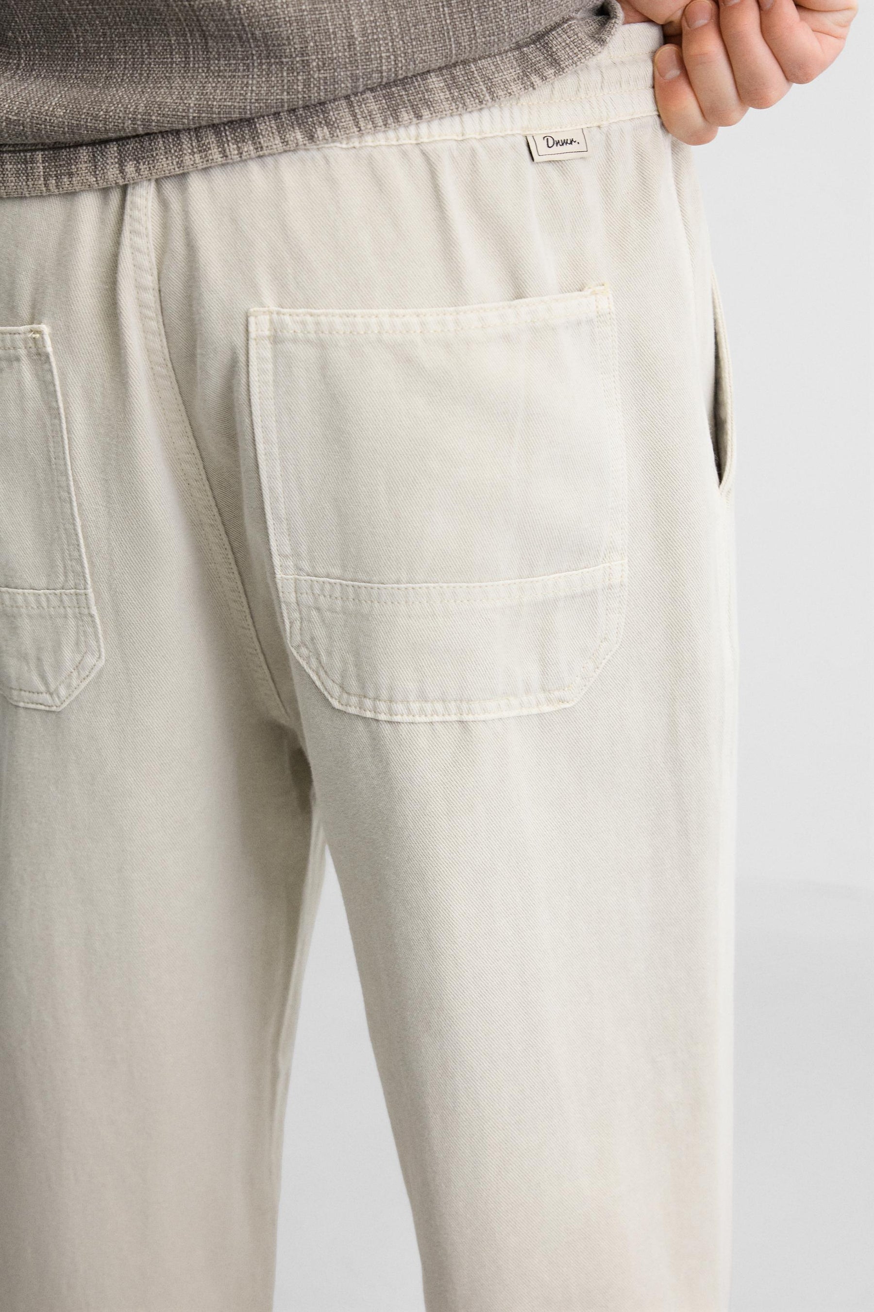COTTON - LINEN TROUSERS - Image 6