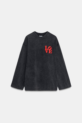 WASHED LONG-SLEEVE SHIRT