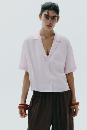 Flowing Shirt with Pocket