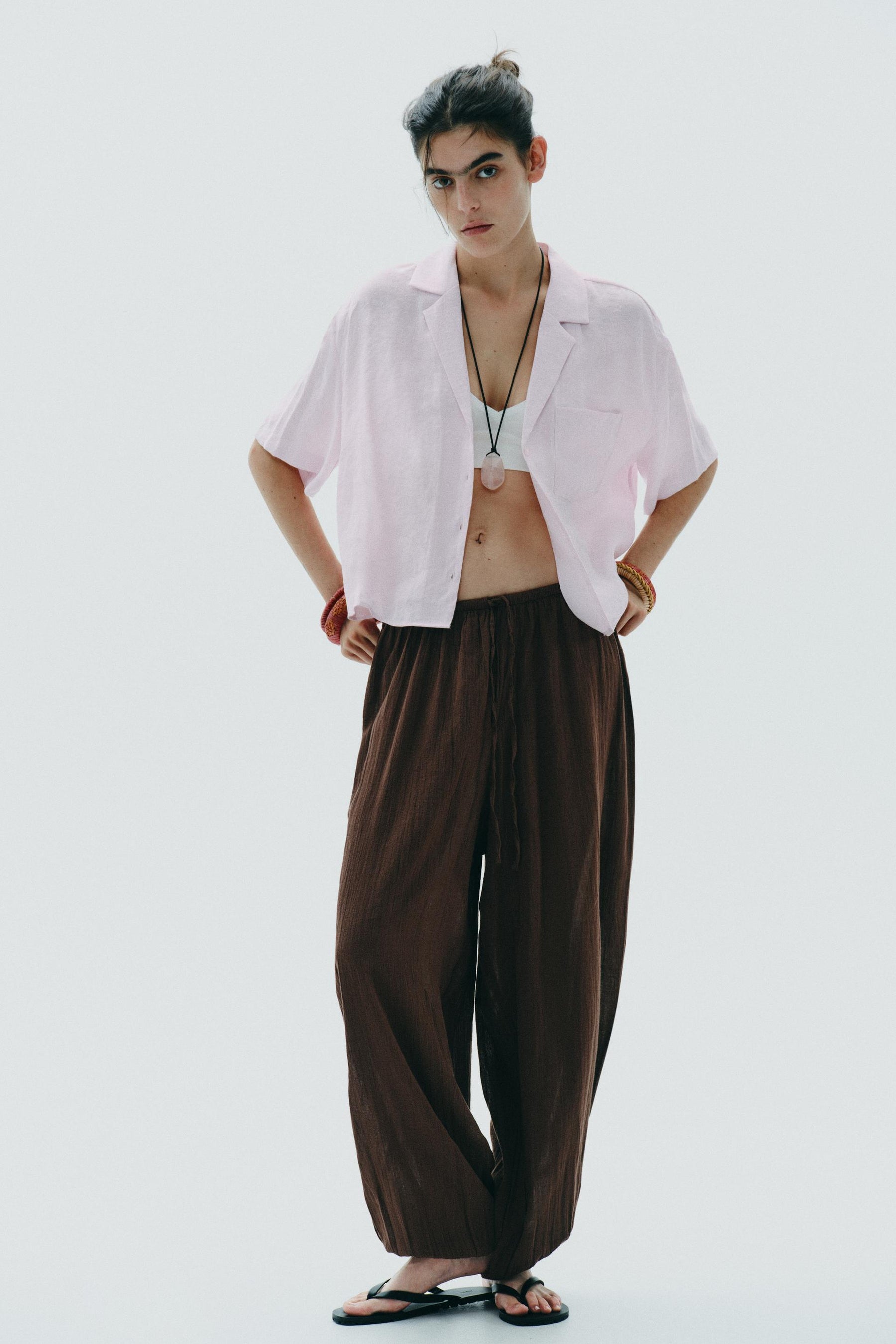 Flowing Shirt with Pocket