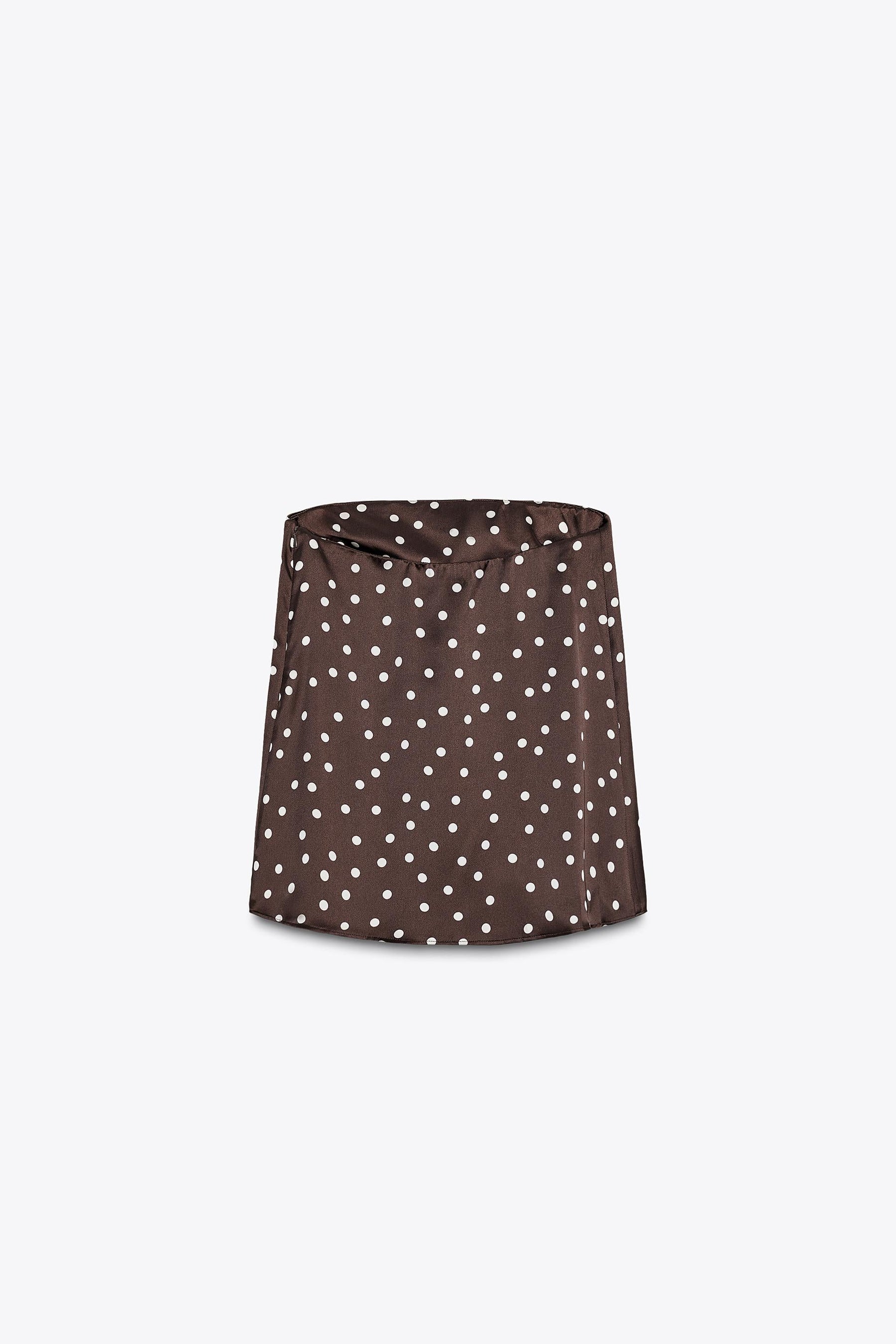 Satin bandeau top