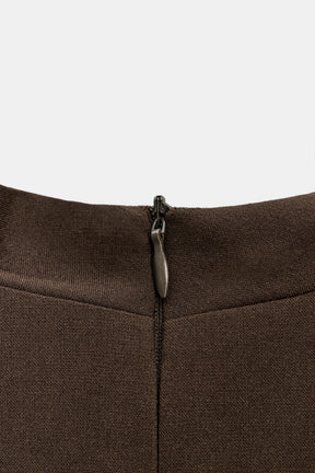Draped Neck Top