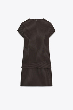 Belted Mini Dress
