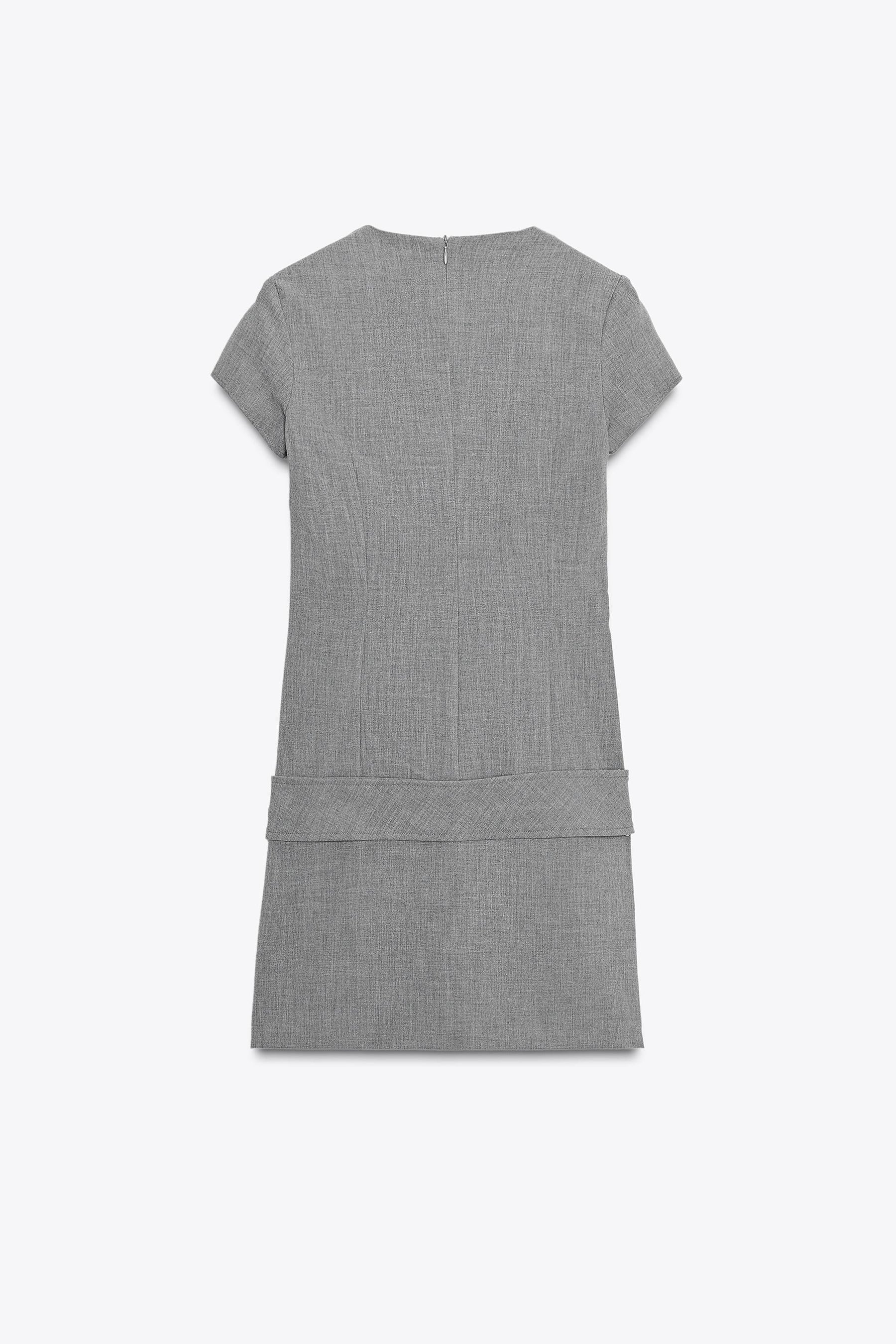 BELTED MINI DRESS