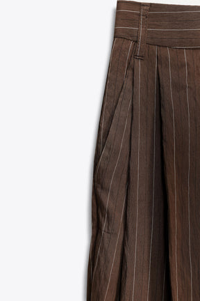 DOUBLE PLEAT TROUSERS