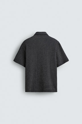TEXTURED JACQUARD SHIRT - Image 6
