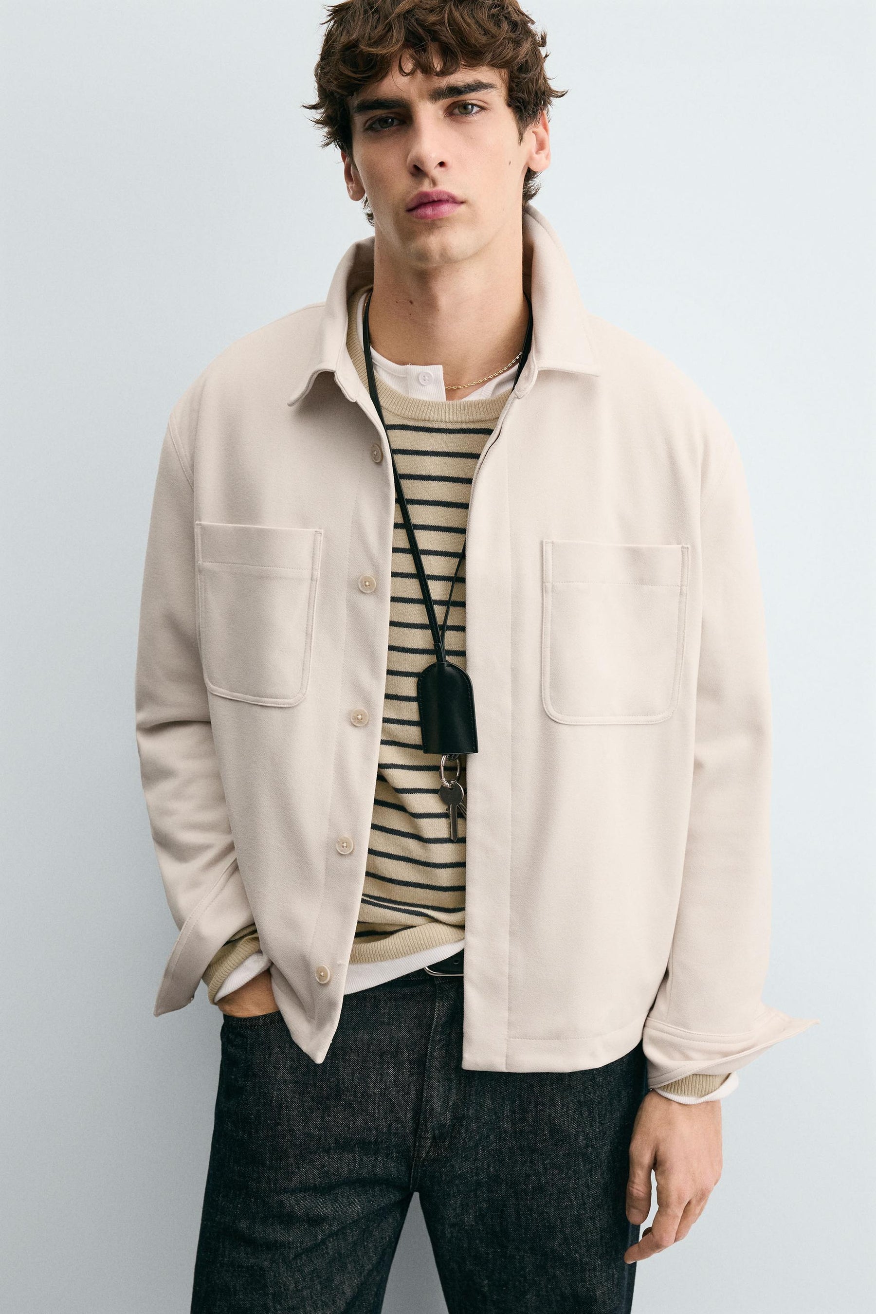 SOFT POCKET OVERSHIRT - Image 5