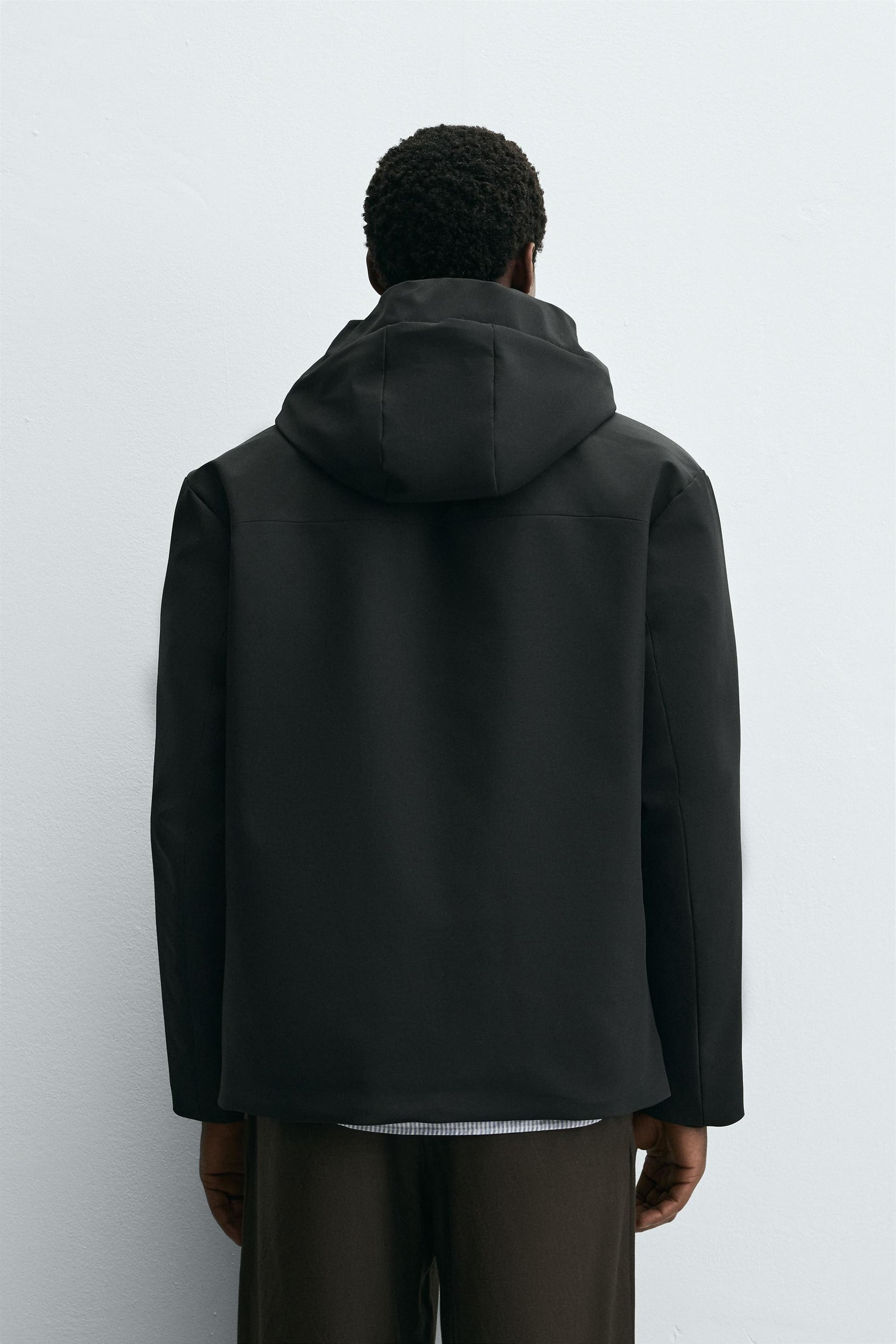 TECHNICAL HOODED JACKET - Image 3