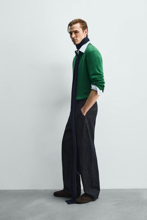WOOL KNIT POLO SHIRT - Image 4