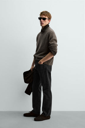 WOOL - CASHMERE JUMPER AARON LEVINE X - Image 4
