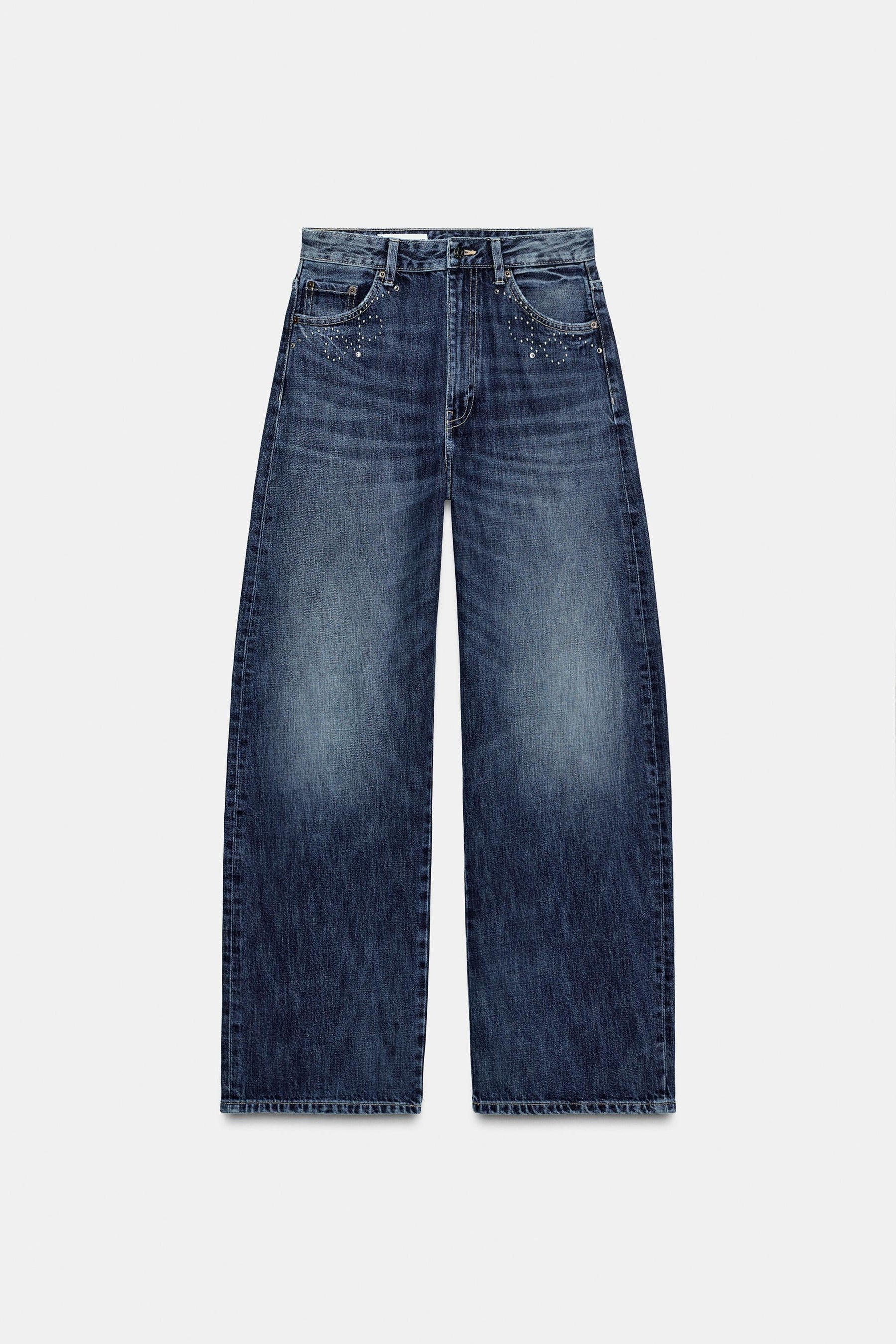 Metal Stud Jeans