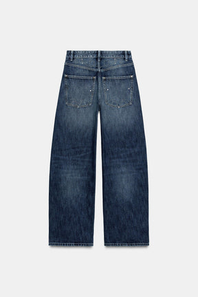 Metal Stud Jeans