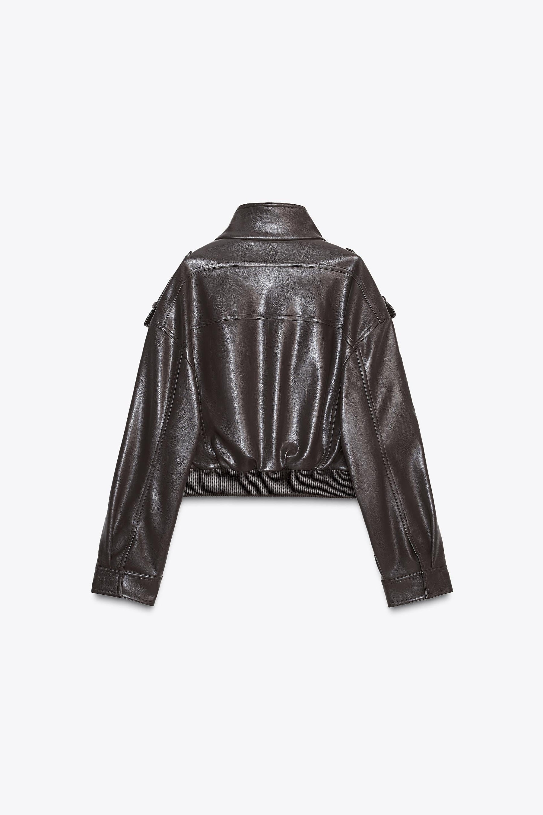 Kunstlederjacke